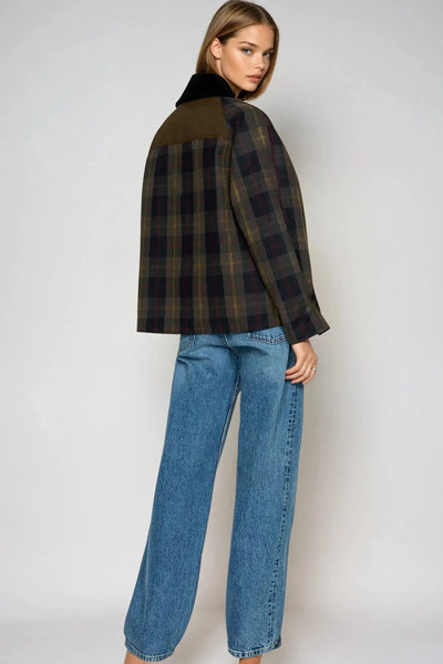 Tessa - Classic Plaid Tailored Jacket