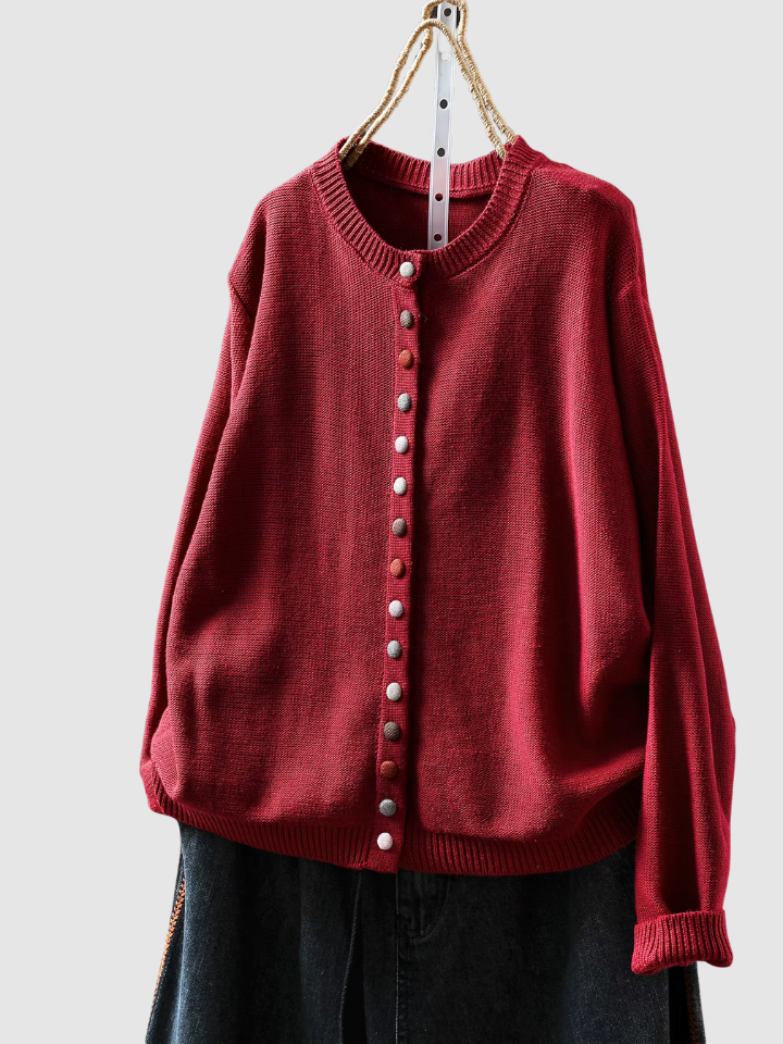 MARGOT | Elegant Cotton Cardigan