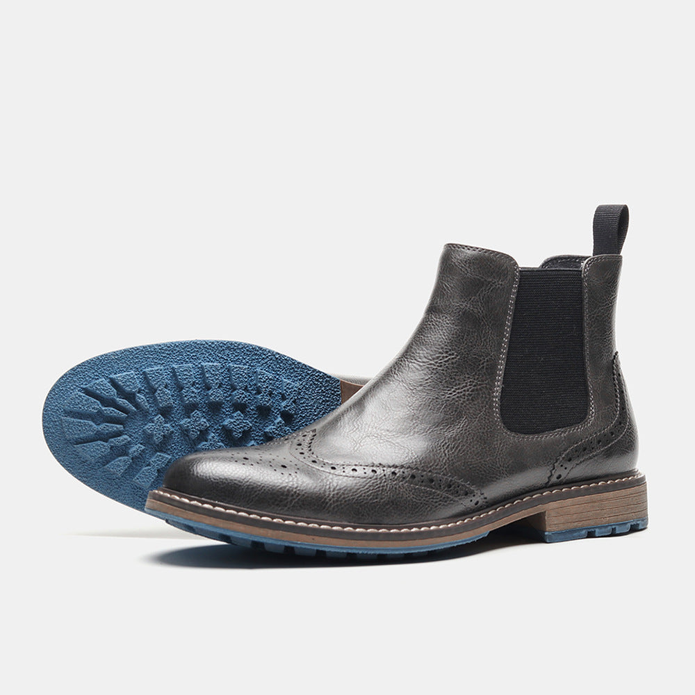 Leather Chelsea Boots for Men