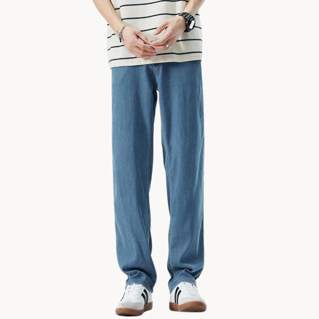 Straight-Leg Trousers