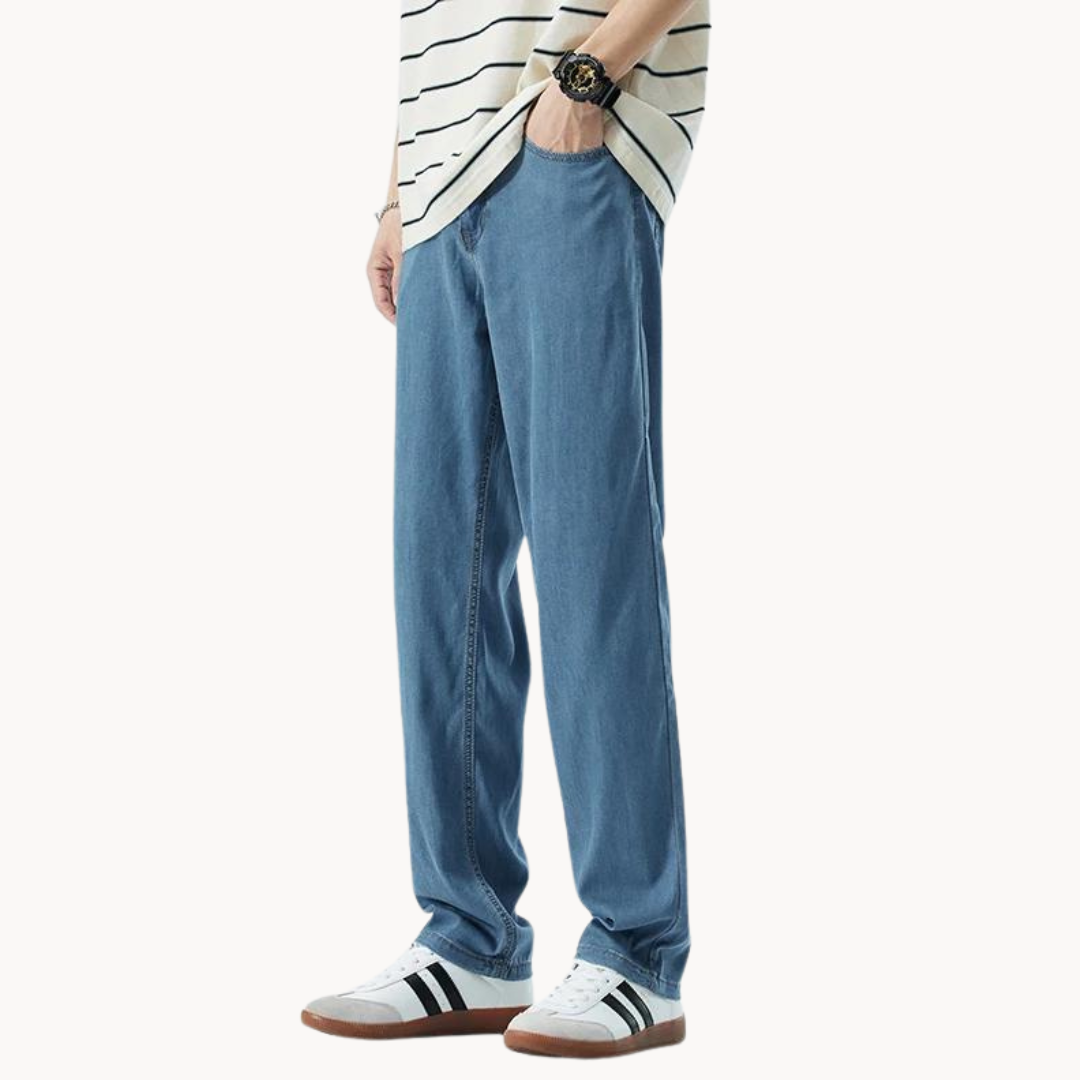 Straight-Leg Trousers