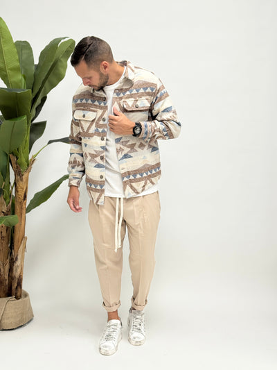 Gian | Aztec wool-blend jacket