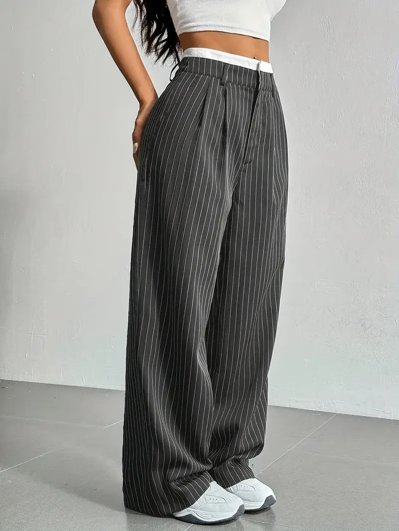 Waveline | Pinstripe Trouser