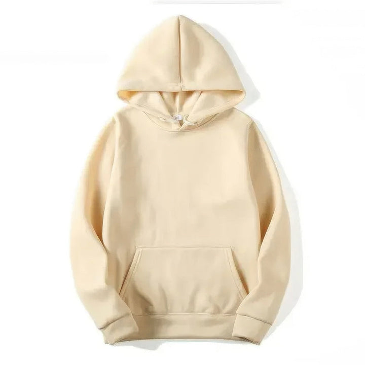 Unisex Elysian Basic Hoodie in soft polyester, featuring a classic pullover style, perfect for casual wear and comfort. - 9