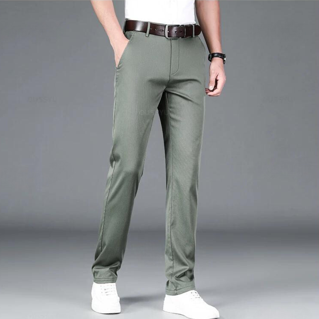 Stretch Tech Chinos | Slim Fit Performance Pants | Lightweight Business Casual
