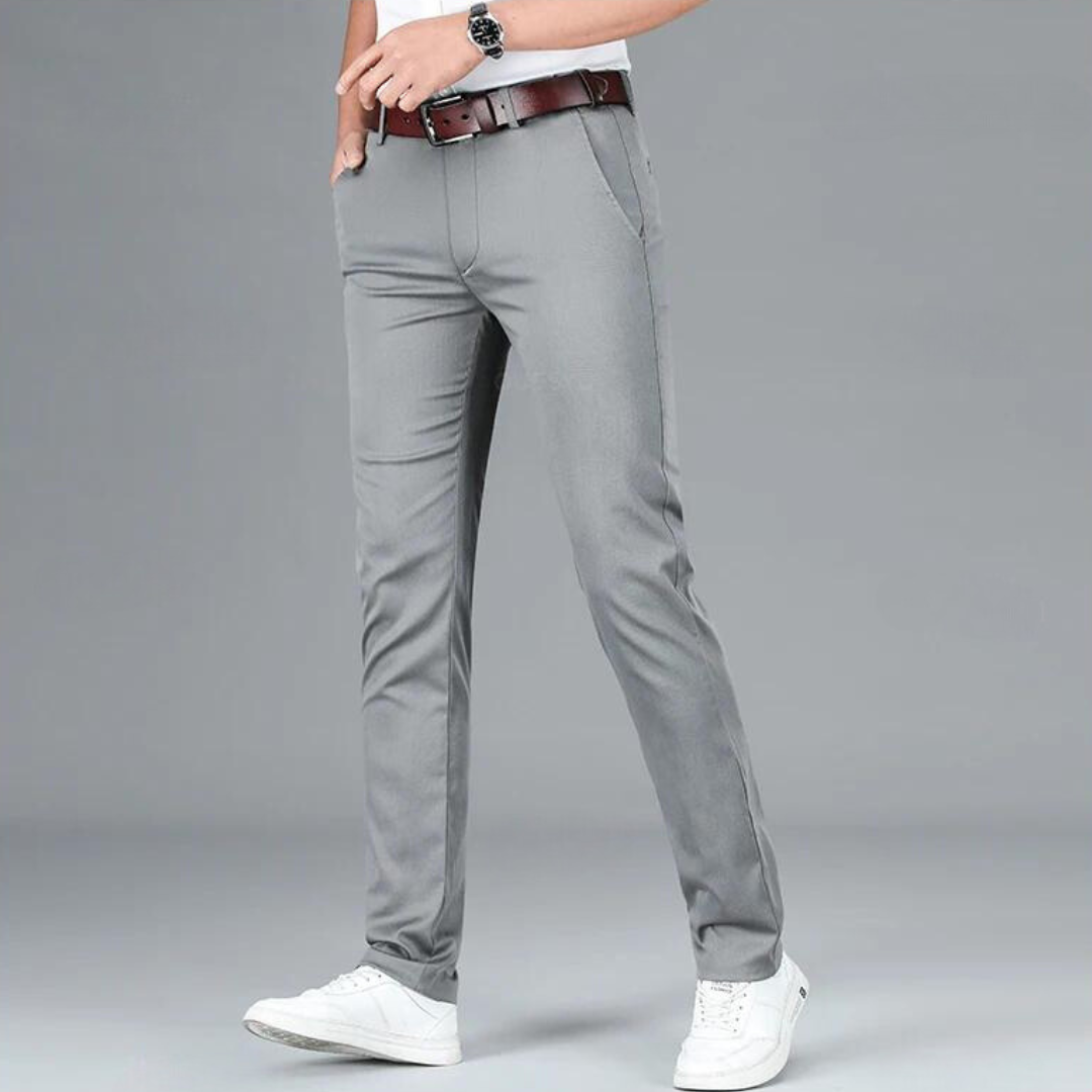 Stretch Tech Chinos | Slim Fit Performance Pants | Lightweight Business Casual