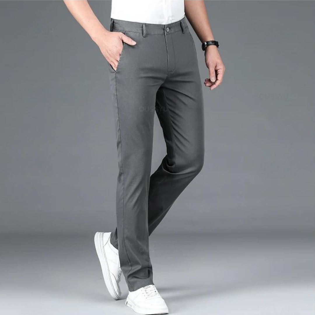Stretch Tech Chinos | Slim Fit Performance Pants | Lightweight Business Casual