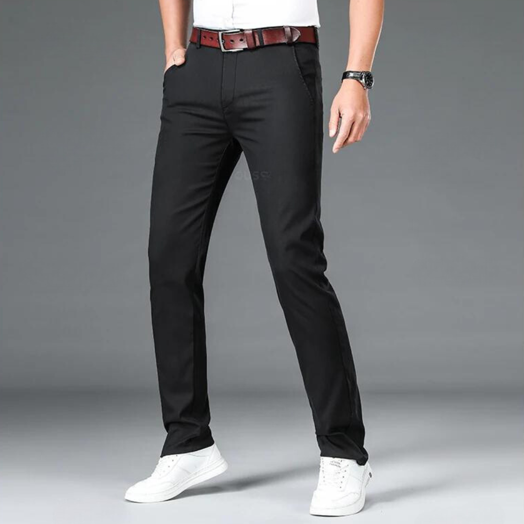 Stretch Tech Chinos | Slim Fit Performance Pants | Lightweight Business Casual