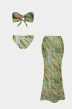 Floral | Tie-Up Wrap Bikini Set