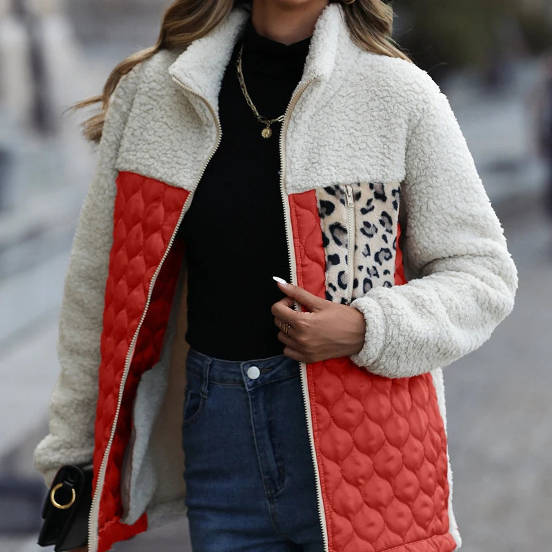 Feroce | Quilted Sherpa Jacket