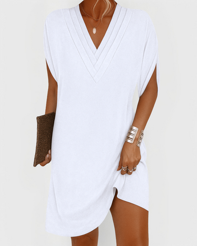 Rachel™ | V-Neck Casual Dress