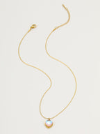 Colorful Heart Pendant Necklace