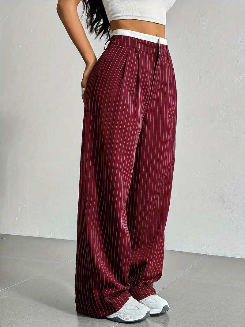 Waveline | Pinstripe Trouser