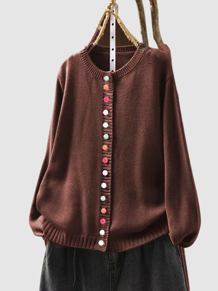 MARGOT | Elegant Cotton Cardigan