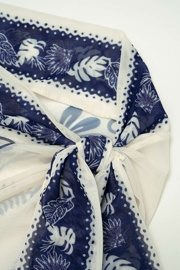 Bird | Print Wrap 3-Piece Bikini Set