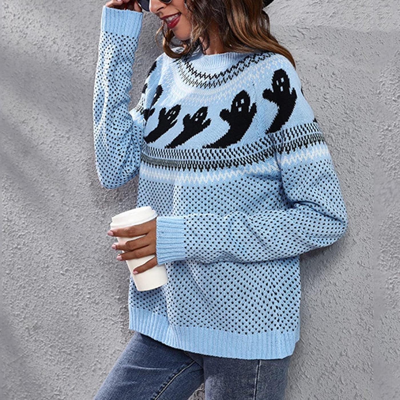 Ghost Sweater Halloween