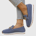 Sierra Loafers for Women | Breathable Fabric, Cushioned Support, Slip-On Design - 7