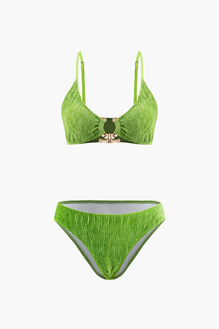 Nena | Velvet Bikini And Sarong
