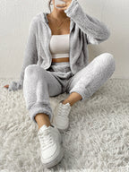 Fleece Loungewear Set | Ultra-Soft Hoodie & Joggers | Cosy Casual Wear