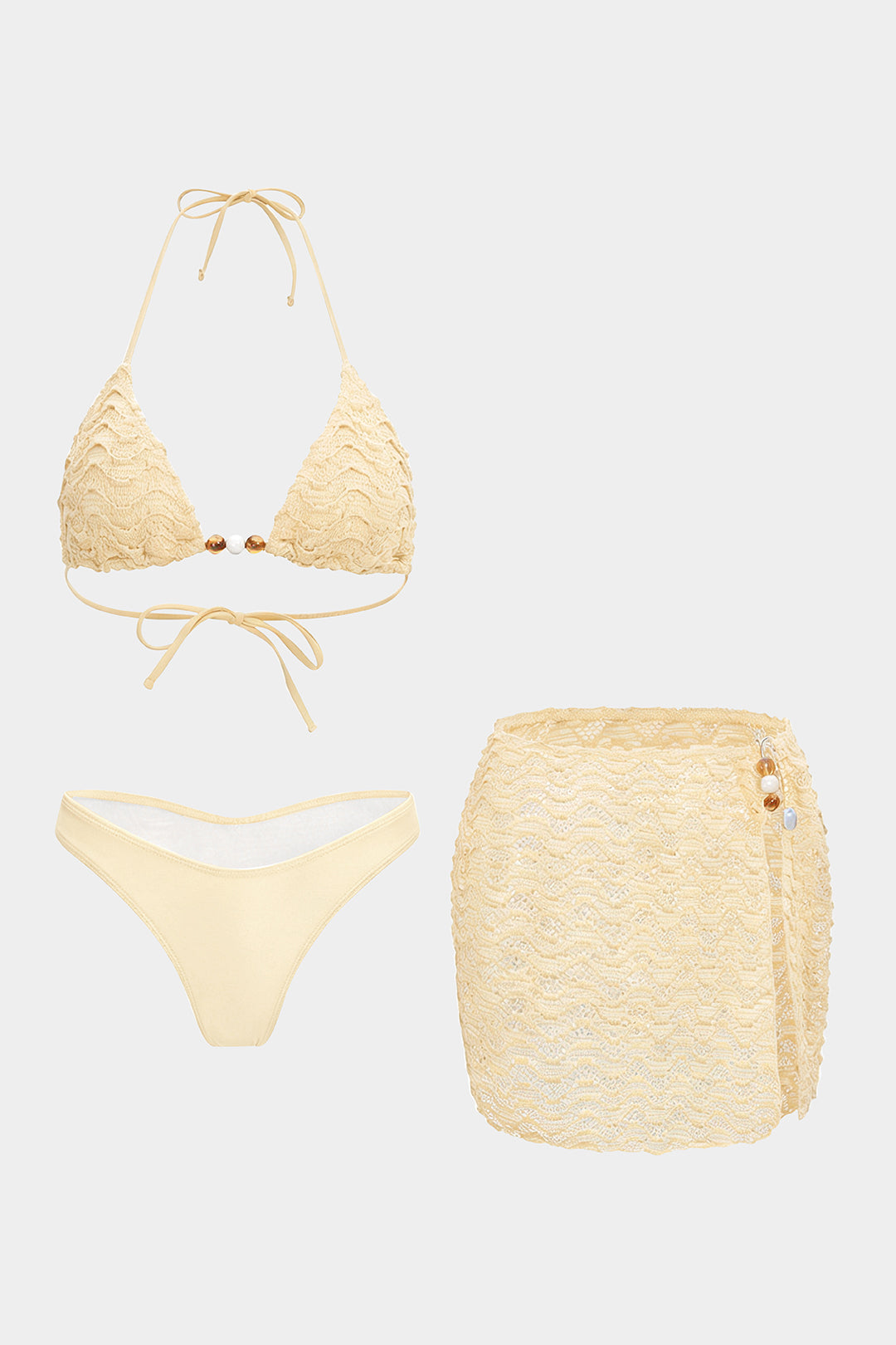 Strappy | Tie Bikini Set