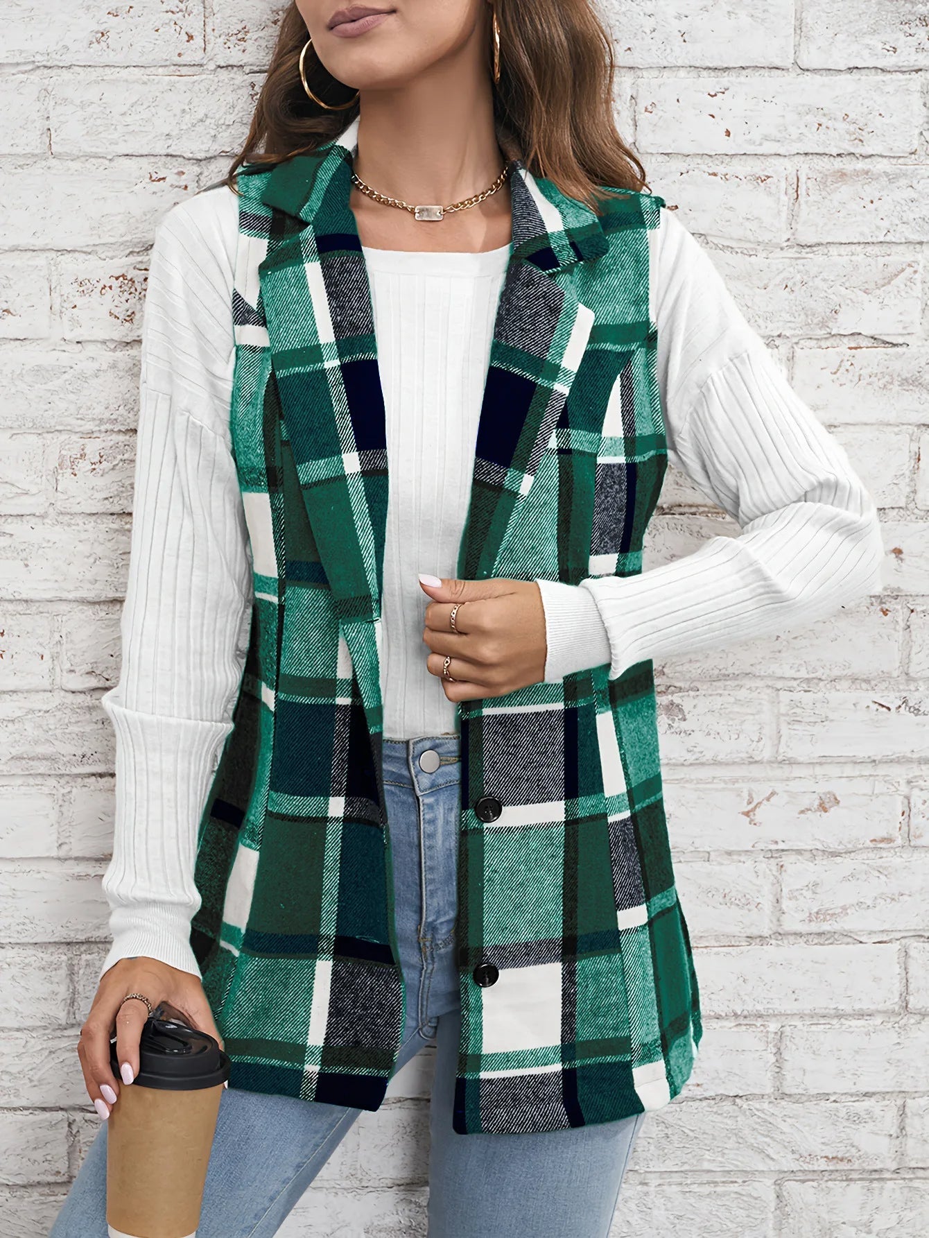 Camden | Plaid Vest