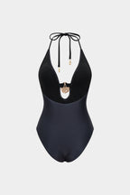 Bao | Backless Cut Out One-Piece Swimsuit