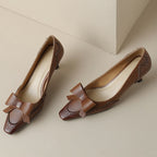 Célora | Leather Ribbon Pumps