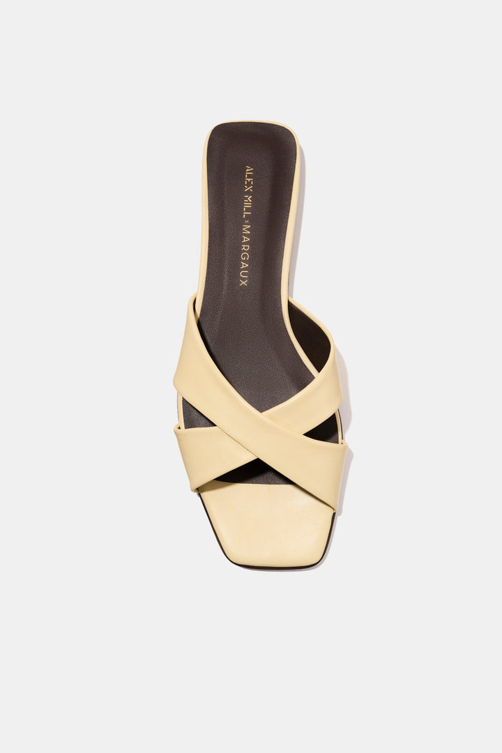 Alera Selene Flat Sandal | Butter Nappa Leather, Handmade in Spain 2