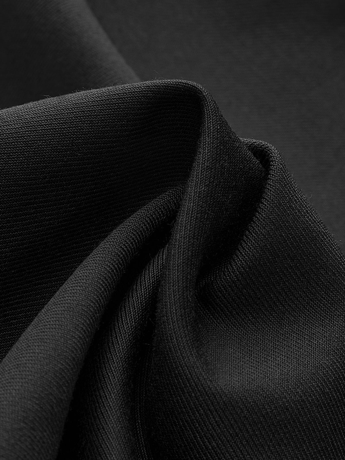Astra Wide Leg Trousers | Asymmetrical Design, Black Dress Pants for Women 8