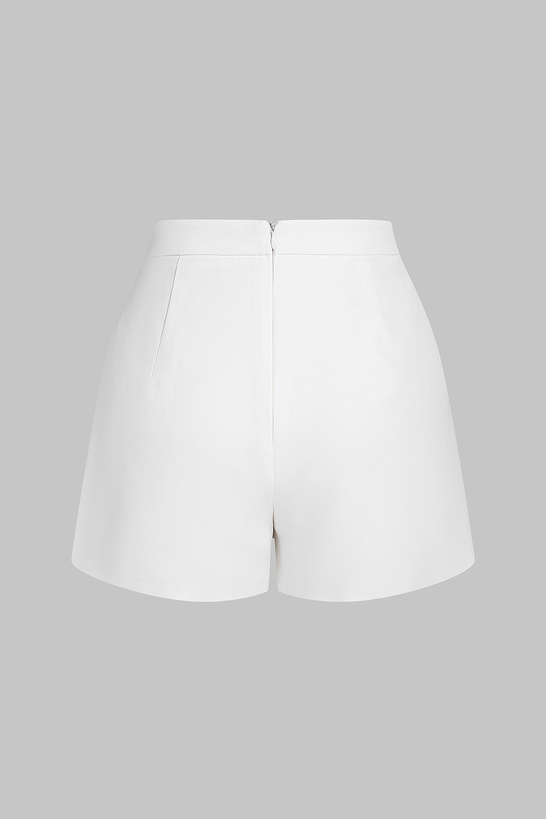 Astra Zipper Shorts | Asymmetrical Design, Relaxed Fit 1
