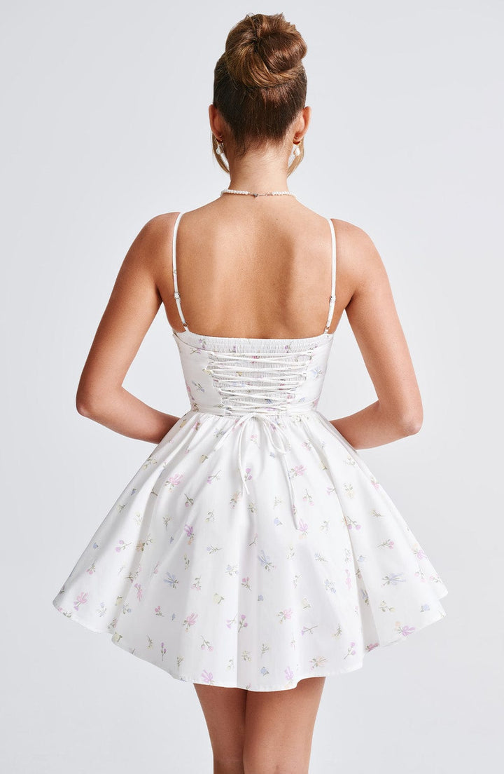 Ava Mini Dress | Lightweight Floral Print, Adjustable Straps 2
