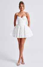 Ava Mini Dress | Lightweight Floral Print, Adjustable Straps 4