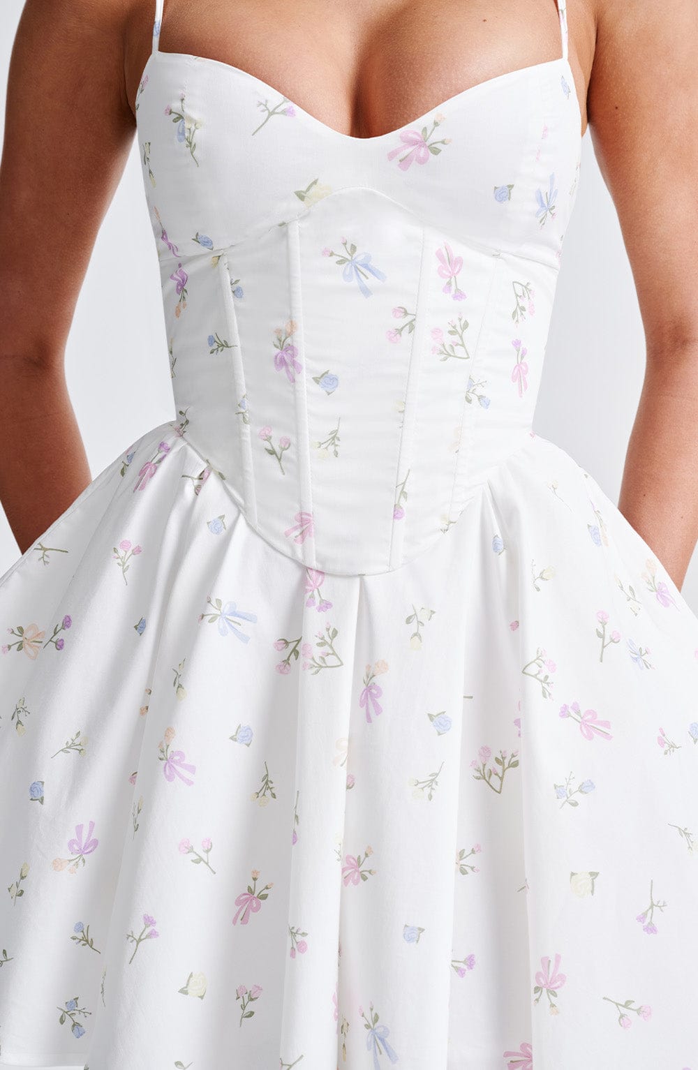 Ava Mini Dress | Lightweight Floral Print, Adjustable Straps 5