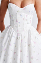 Ava Mini Dress | Lightweight Floral Print, Adjustable Straps 5