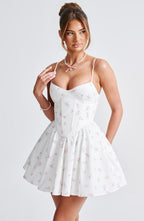 Ava Mini Dress | Lightweight Floral Print, Adjustable Straps 6