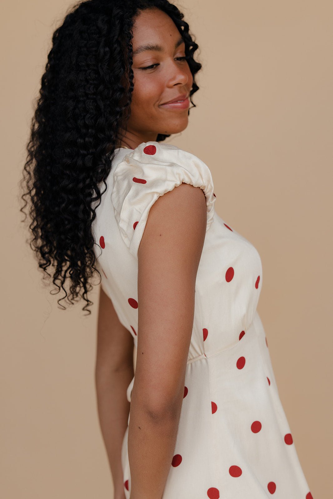 Ava Polkadot Midi Dress | Lightweight, Flattering Summer Dress for Women 1
