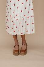 Ava Polkadot Midi Dress | Lightweight, Flattering Summer Dress for Women 3