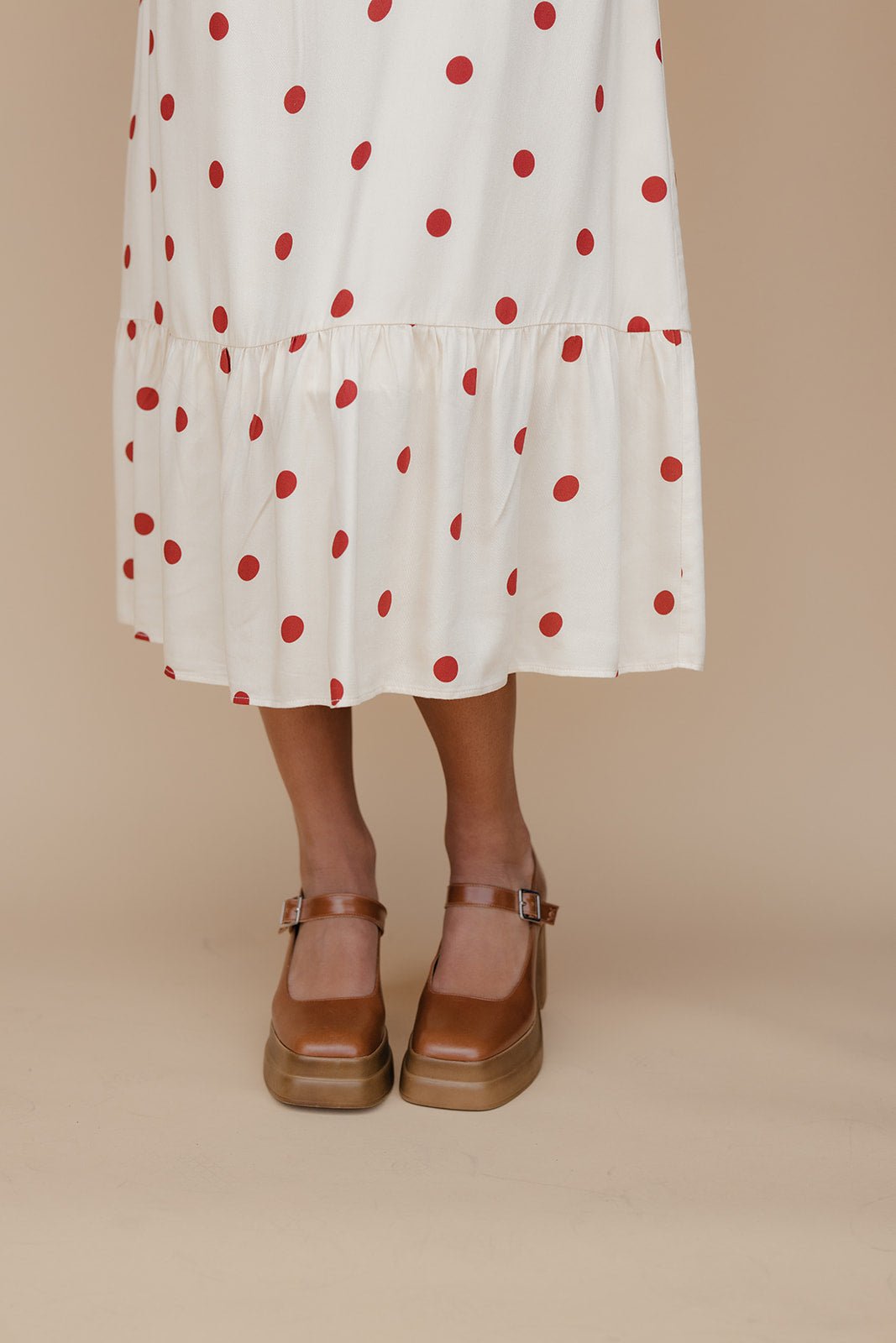 Ava Polkadot Midi Dress | Lightweight, Flattering Summer Dress for Women 3