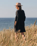Ava Women's Dress | Relaxed Fit Linen, Knee-Length Summer Dress 2