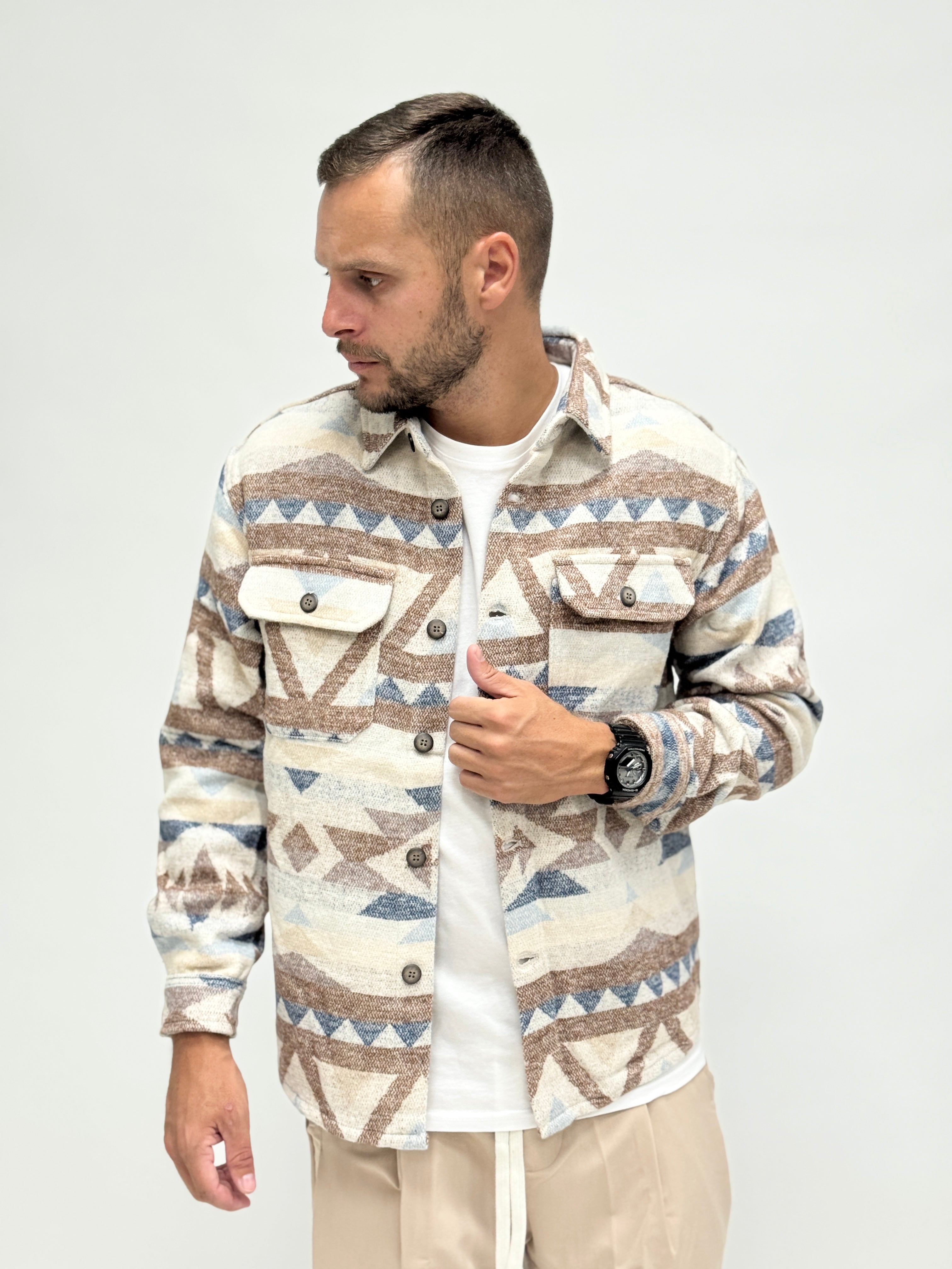 Gian | Aztec wool-blend jacket