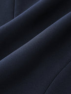 Bella Blazer Dress | Belted, Sleeveless Polyester 4