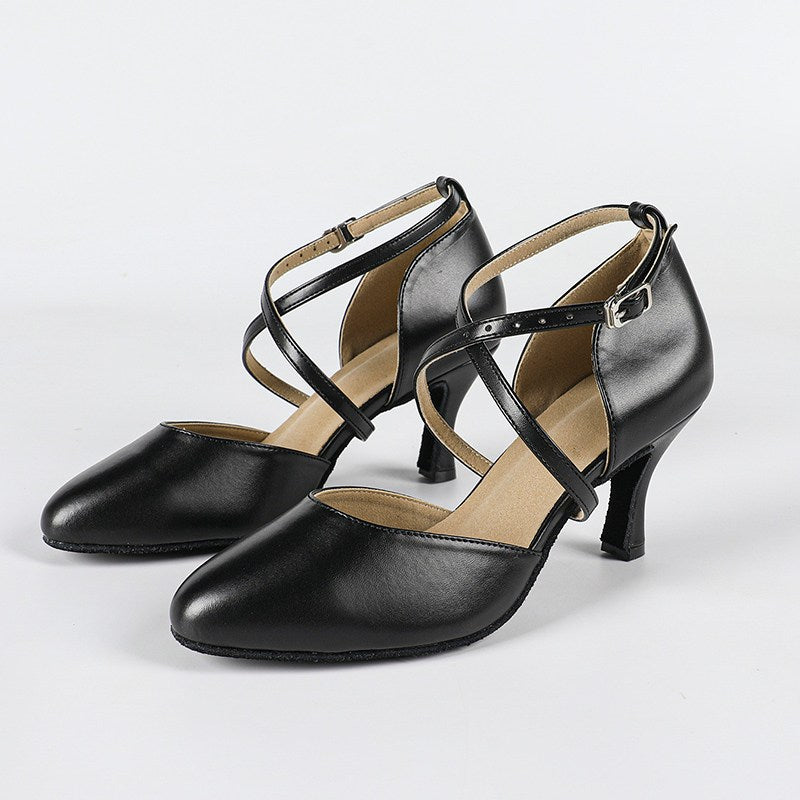 Bella Dance Heels | Real Leather, Customizable Ballroom Shoes 5