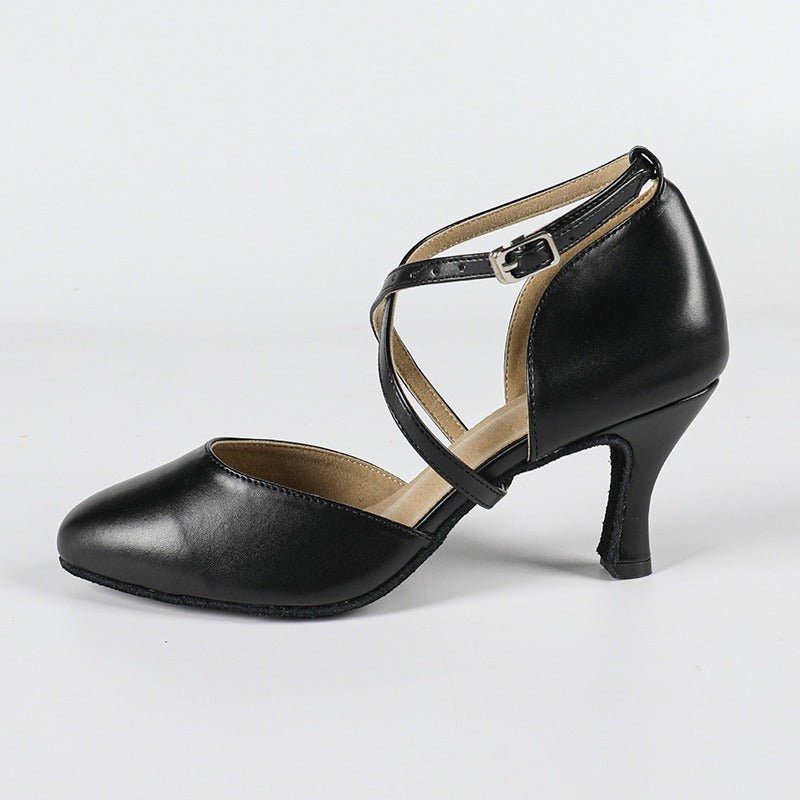 Bella Dance Heels | Real Leather, Customizable Ballroom Shoes 6