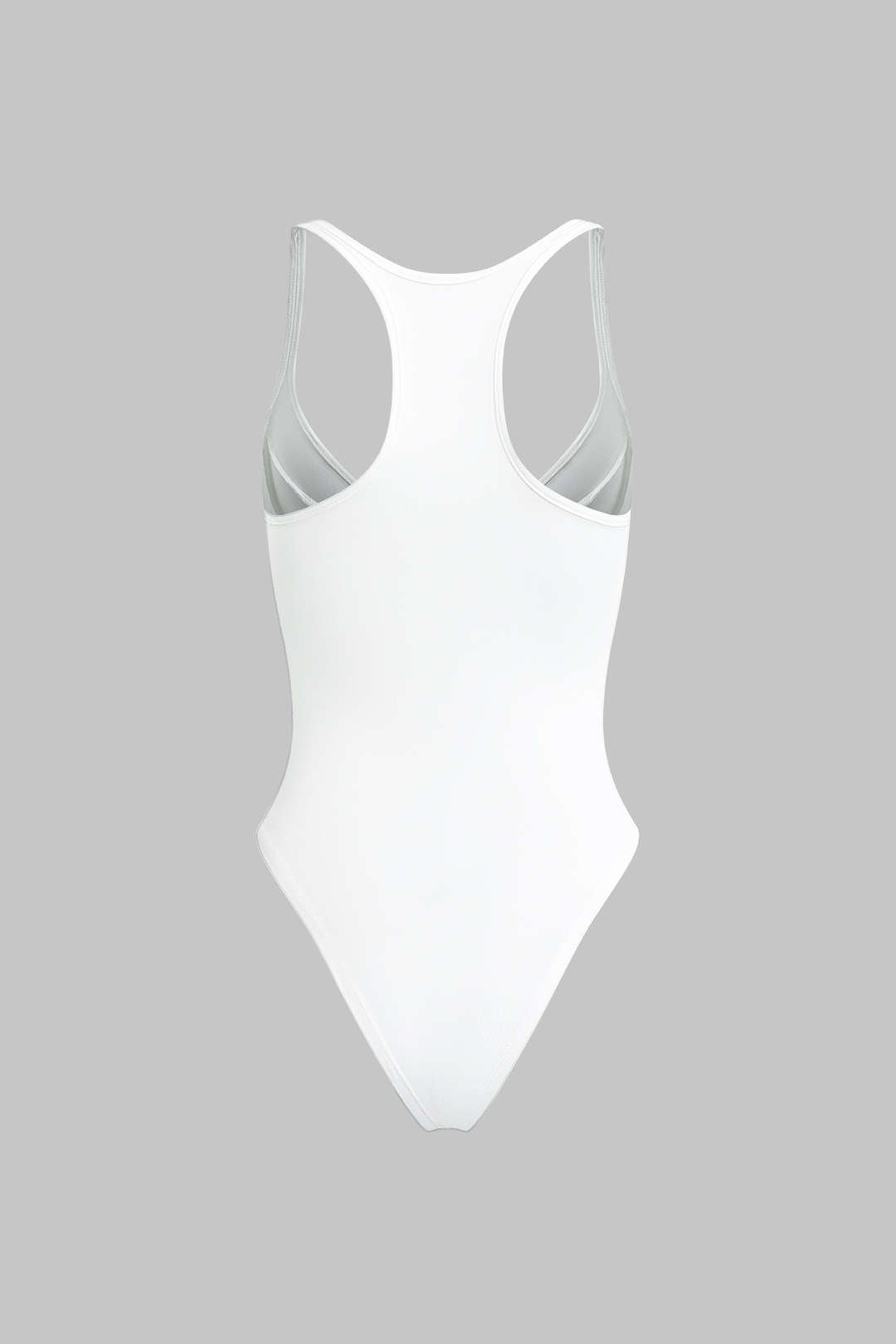 Bella Deep-V Neck Bodysuit | Soft Stretch Fabric, Body-Hugging Fit 1