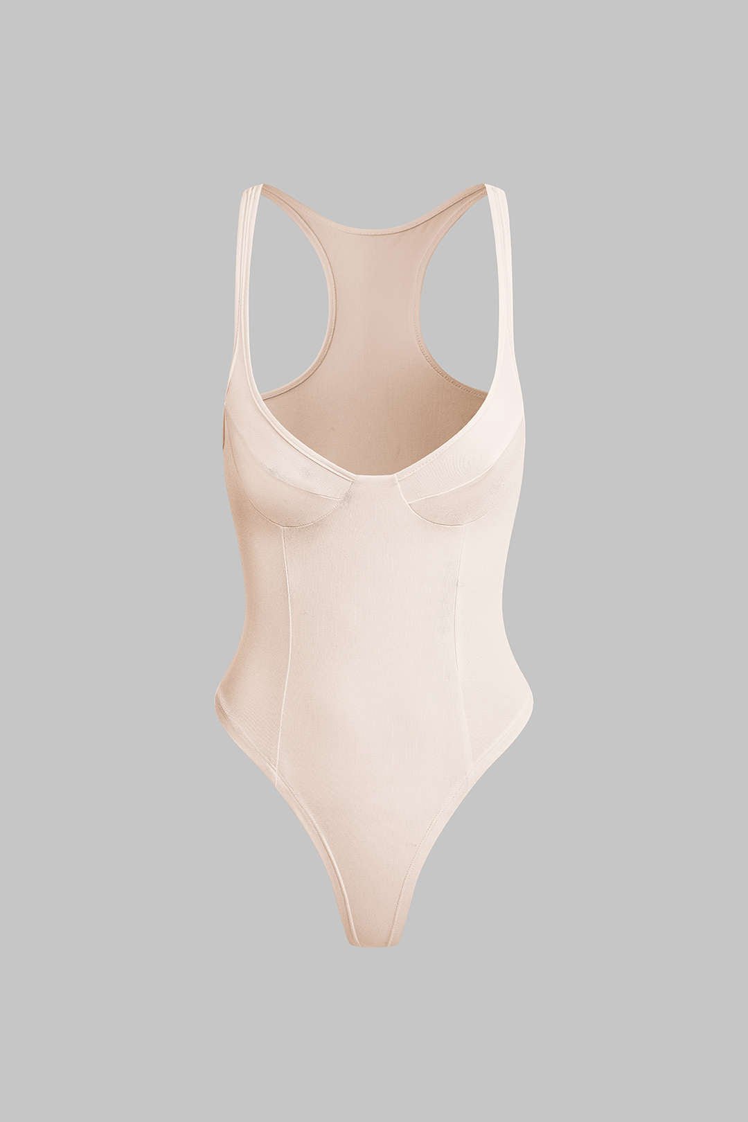 Bella Deep-V Neck Bodysuit | Soft Stretch Fabric, Body-Hugging Fit 10