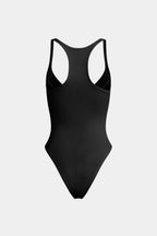 Bella Deep-V Neck Bodysuit | Soft Stretch Fabric, Body-Hugging Fit 5