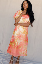 Bella Floral Dress | Midi Length, Lightweight Summer Wedding Guest Dress 5