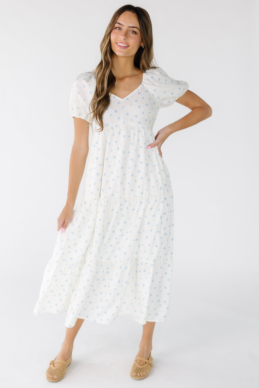 Bella Midi Dress | Lightweight, Sweetheart Neckline, Summer Style 0