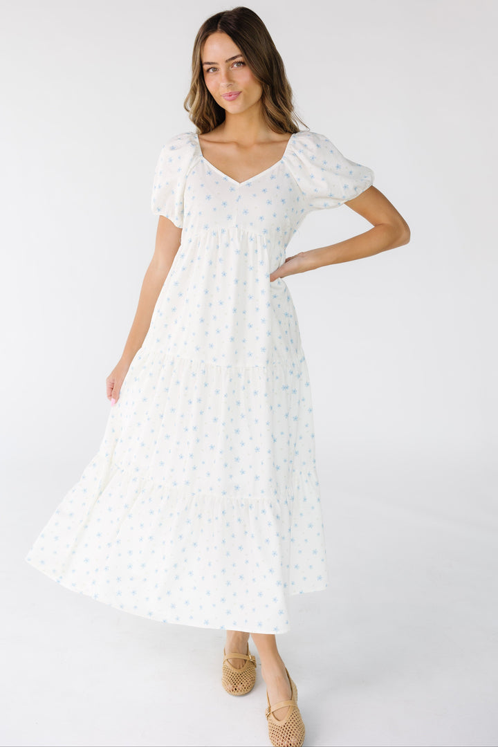 Bella Midi Dress | Lightweight, Sweetheart Neckline, Summer Style 4