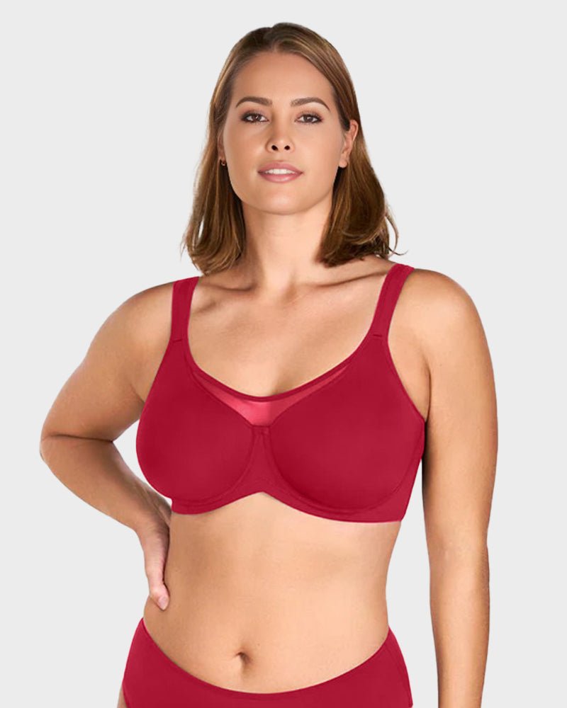 Bella Plus Size Bra | Cooling Full Coverage Minimizer 9